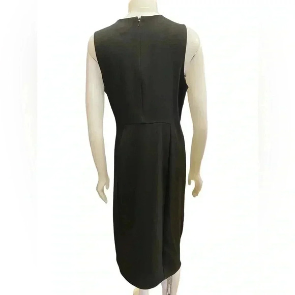 Marciano Black Sleeveless Midi Dress  Size Large - Picture 4 of 12